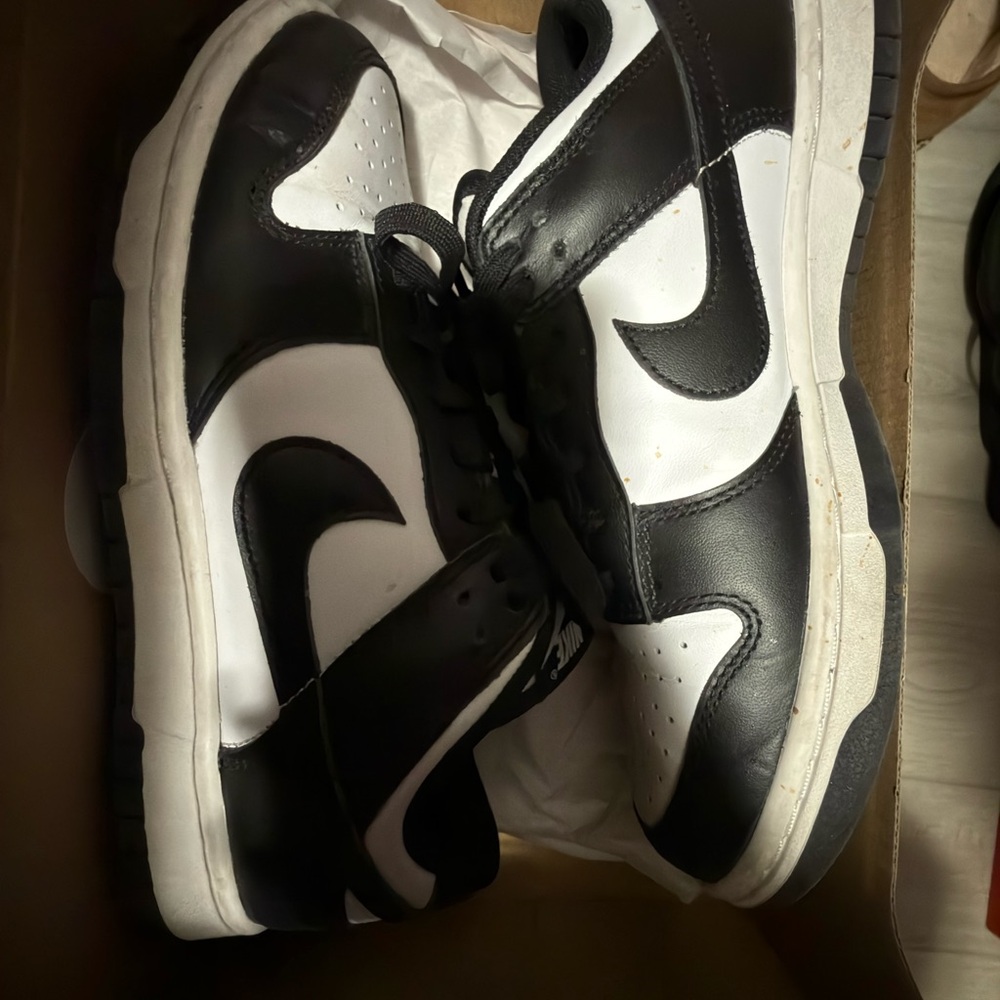 Nike Dunk Low Retro in White and Black